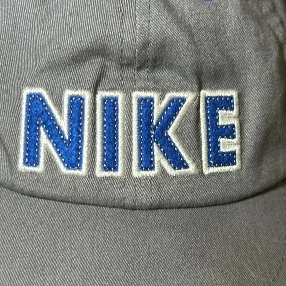 Nike Ball Cap Hat Blue Gray Accessories Velcro Kids TODDLER Adjustable - Picture 3 of 7